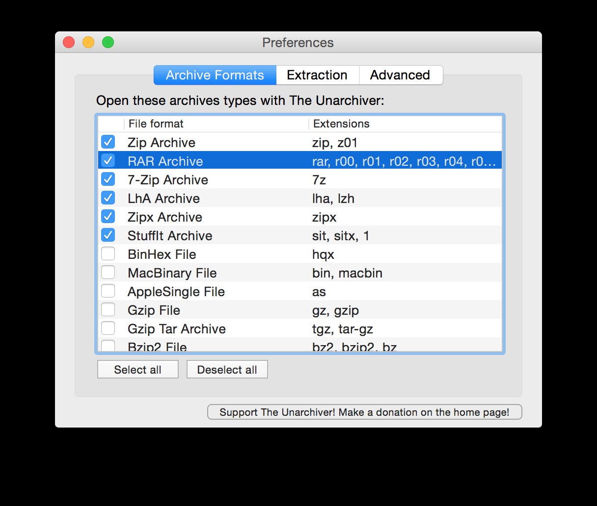 what file do you open creative cleaner with on mac